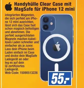 expert Octomedia Handyhülle Clear Case mit MagSafe für iPhone 12 mini Angebot