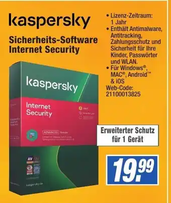 expert Octomedia Kaspersky Sicherheits Software Internet Security Angebot