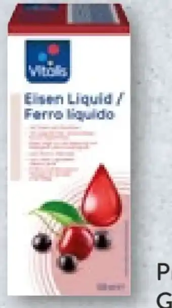 Aldi Nord Eisen vital liquid Angebot