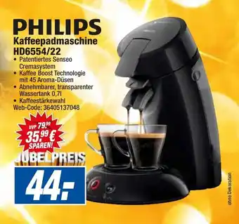 HEM Expert Philips Kaffeepadmaschine HD6554/22 Angebot