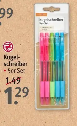 Rossmann Schreibwelt kugelschreiber Angebot