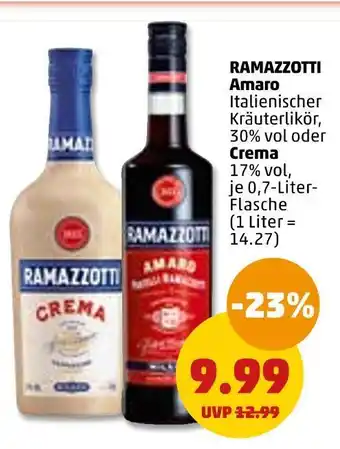 PENNY Ramazzotti amaro oder crema Angebot