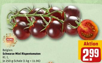 REWE Rewe feine welt schwarze mini rispentomaten Angebot