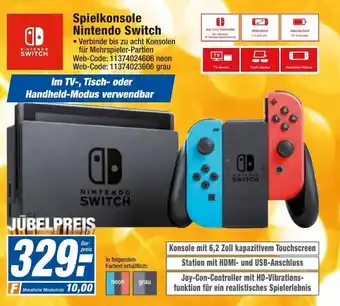 HEM Expert Spielkonsole Nintendo Switch Angebot