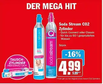 AEZ Soda stream co2 zylinder Angebot