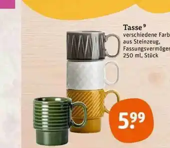 tegut Tasse Angebot