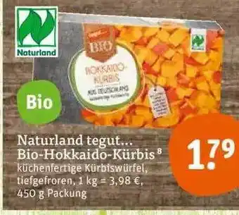 tegut Naturland bio-hokkaido-kürbis Angebot