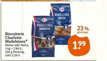 tegut Biscuiterie charlotte madeleines Angebot