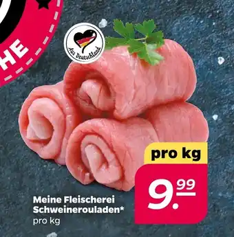 NETTO Meine Freischerei Schweinerouladen 1kg Angebot