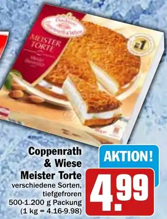 Hit Coppenrath & Wiese Meister Torte 500-1200 g Packung Angebot