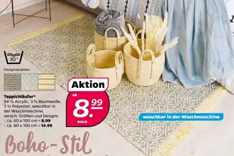 NETTO Teppichlaufer ca. 60*100 cm Angebot