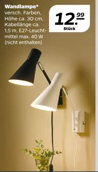 NETTO Wandlampe Angebot