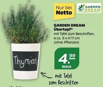 NETTO Garden Dream Ubertopf Angebot