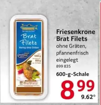 Selgros Friesenkrone Brat Filets 600g Angebot