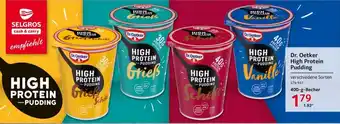 Selgros Dr. Oetker High Protein Pudding 400g Angebot