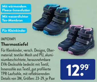 Aldi Süd Impidimpi Thermostiefel Angebot