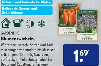 Aldi Süd Gardenline Blumenzwiebeln Angebot