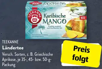 Aldi Süd Teekanne Ländertee Angebot