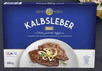 Aldi Süd Cucina Nobile Kalbsleber 300 g Packung Angebot