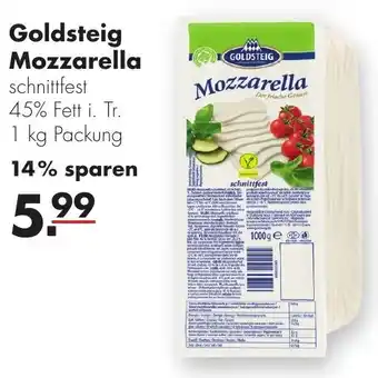 Handelshof Goldsteig Mozzarella 1 kg Packung Angebot