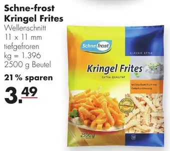 Handelshof Schne-frost Kringel Frites 2500 g Beutel Angebot