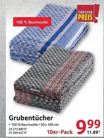 Selgros Grubentücher Angebot