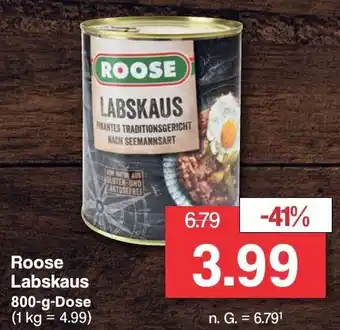 Famila Nord West Roose Labskaus 800 g Dose Angebot