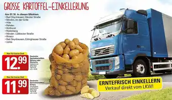 WEZ Deutsche speisekartoffeln oder deutsche speisekartoffeln solara Angebot