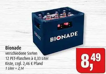 Markant Bionade Angebot