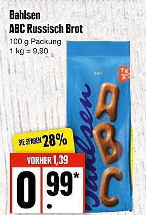 Bahlsen abc russisch brot Angebot bei Edeka