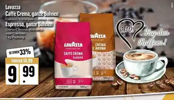 Edeka Lavazza caffe crema, ganze bohnen oder espresso, ganze bohnen Angebot