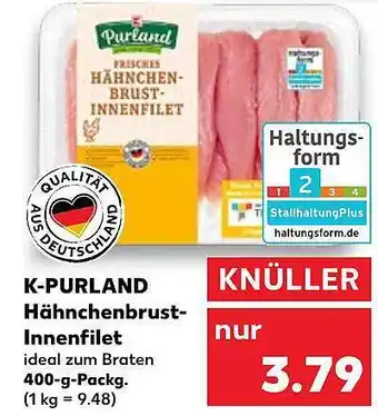 Kaufland K-purland hähnchenbrust lnnenfilet Angebot