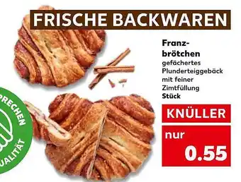 Kaufland Franzbrötchen Angebot