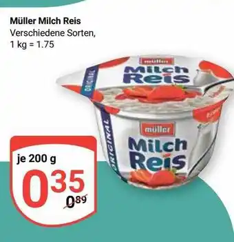 Globus Müller milch reis Angebot