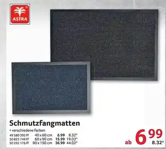 Selgros Schmutzfangmatten Angebot