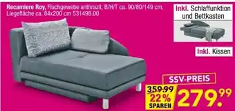 Möbel Boss Recamiere Roy Angebot