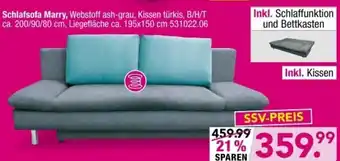 Möbel Boss Schlafsofa Marry Angebot