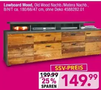 Möbel Boss Lowboard Mood Angebot