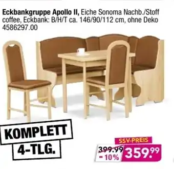 Möbel Boss Eckbankgruppe Apollo II Angebot