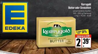 Edeka Kerrygold butter oder streichfett Angebot