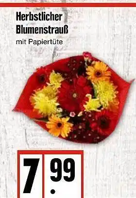 Edeka Herbstlicher blumenstrauß Angebot