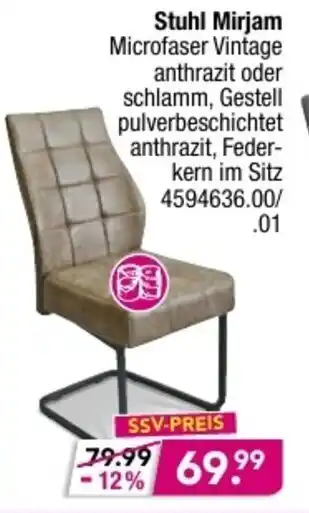 Möbel Boss Stuhl Mirjam Angebot