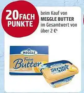 REWE Meggle butter Angebot