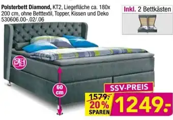 Möbel Boss Polsterbett Diamond Angebot