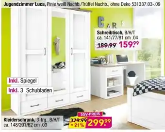 Möbel Boss Jugendzimmer Luca Angebot