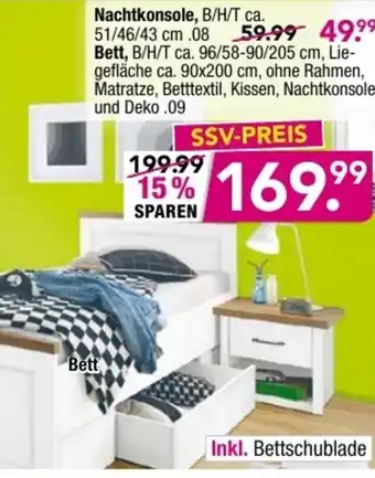 Möbel Boss Nachtkonsole Angebot