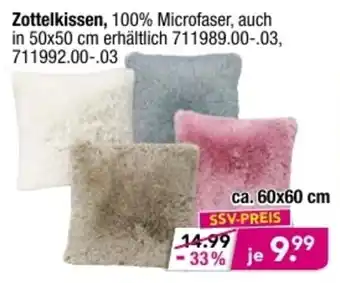 Möbel Boss Zottelkissen Angebot