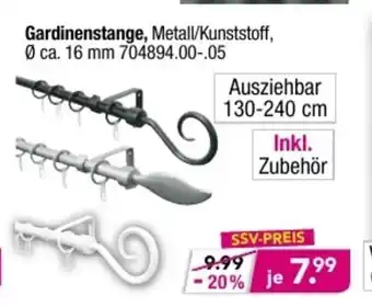 Möbel Boss Gardinenstange Angebot