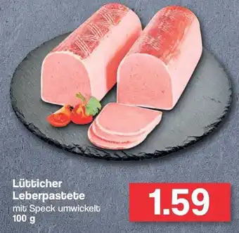 Famila Nord West Lütticher Leberpastete 100g Angebot