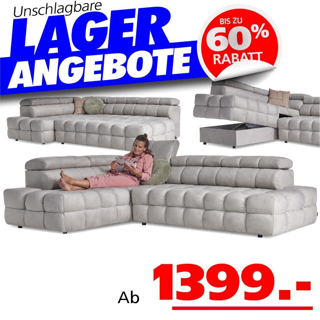 Seats and sofas nando ecksofa Angebot bei Seats and Sofas